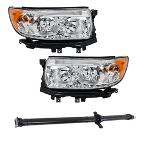 Faros halógenos L+R para 06-08 Subaru Forester eje de transmisión conjunto de eje de hélice - Imagen 1 de 14