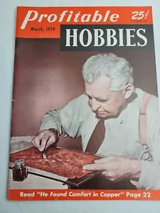 Profitable Hobbys Zeitschrift vom März 1950 interessante Anzeigen - Bild 1 von 4