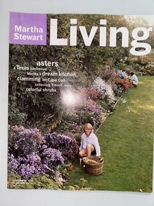 Martha Stewart Living Magazine Sept 1996 No. 42 Gardening Fall Recipes Like New - Imagen 1 de 1