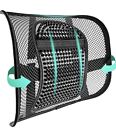 Netz Rückenlendenwirbelstütze, Rückenstütze Sitzkissen mit atmungsaktivem Netz