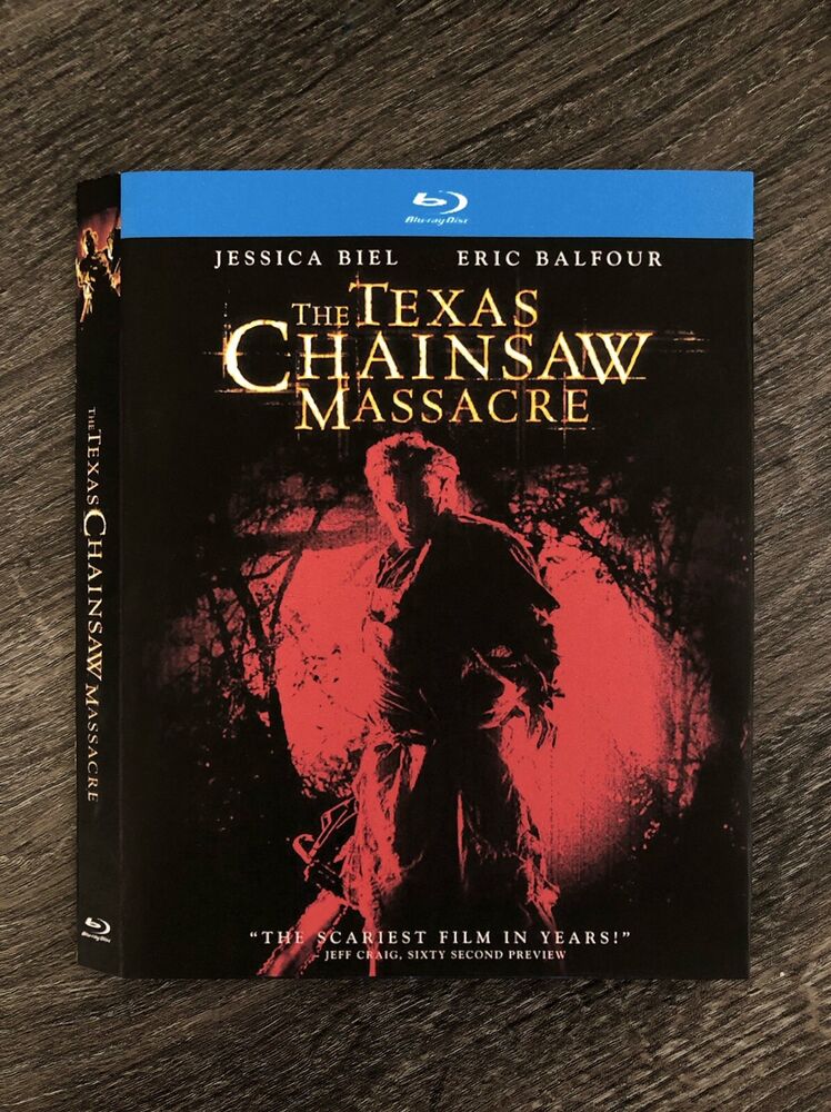 Texas Chainsaw Massacre (2003) blu-ray custom slipcover only