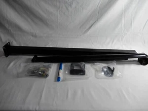 Metty Metal Wrought Iron Handrail Arch Fits 3/4 Steps Outdoor Steps Matte Black - Picture 1 of 5