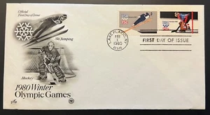 WINTER OLYMPIC SPORTS JAN 8 2002 PARK CITY UT FIRST DAY COVER (FDC) BX2 - Picture 1 of 1