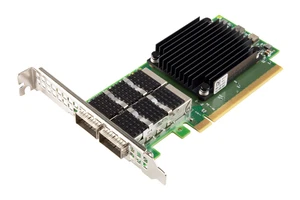 Network card Dell Mellanox ConnectX-6 Dx 2x100GbE QSFP56 PCIe 4.0x16 8P2T2 - Afbeelding 1 van 3