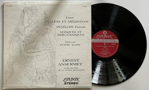 Faure / Debussy Ansermet Suisse Romande LP NM London CS 6227 Blueback (1962) - Picture 1 of 4