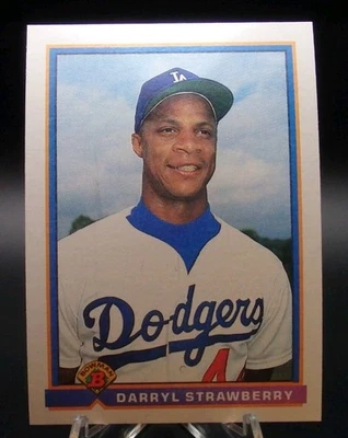 1991 Bowman #609 Darryl Strawberry NM - Image 1 of 2