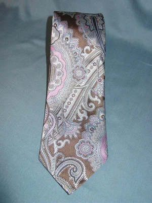 JZ RICHARDS GALLERY COLLECTION SILK TIE MULTICOLOR  HAND MADE IN USA - Image 1 of 4