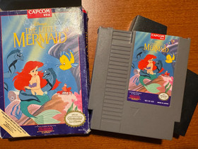 Disney's The Little Mermaid (Nintendo NES, 1991) - In Box W/ Sleeve - Tested