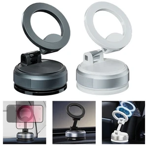 Support Téléphone Voiture Magnétique Rotation 360 Degrés Stable et Pliable - Photo 1 sur 14