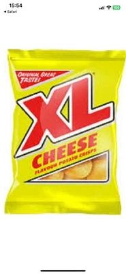 XL Cheese Flavour Potato Crisps 32.5g 48 Pack Full Box - Image 1 of 3