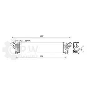 Ladeluftkühler für Mazda 6 Stufenheck 2.2 d Bj.12-20 - Bild 1 von 1