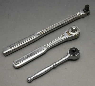 Craftsman Lot, Breaker Bar VVQ 44363 & VH-43174 & V, Made in USA , SEE VIDEO Foto 1 de 4