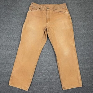 Dickies Carpenter Hose Herren 34x30 hellbraun Workwear Utility Grunge Cargo Distress - Bild 1 von 8