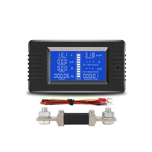100A-300A AC DC LCD-Panel Digital Power Wattmeter Monitor Voltmeter Amperemeter - Bild 1 von 26
