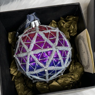 Waterford Let There Be Courage Times Square réplica bola adorno Foto 1 de 4