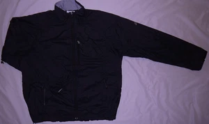 Mens Black EMS Eastern Mountain Sports Lined Windbreaker Jacket size L - Picture 1 of 5