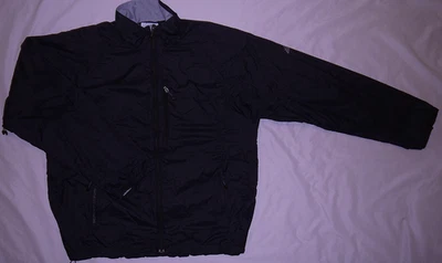 Mens Black EMS Eastern Mountain Sports Lined Windbreaker Jacket size L - Image 1 of 4