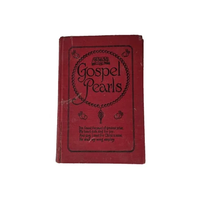 Gospel Pearls Hymns 1921 Book National Baptist Convention Antique Hymnal Songs - Image 1 of 4