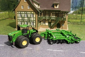 Siku 1856 John Deere 9630 Tractor with Amazone Centaur Cultivator Harrow 1:87 - Picture 1 of 3