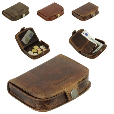 Greenland Nature Leder Schüttelbörse kleine Geldbörse Montana, Stone & Rubin  - Bild 1 von 4