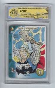 2015 UD Marvel 3D Legendary Play Sketch Card #1/1 THOR NLG 9.5 Gem Mint RARE!!!! - Picture 1 of 3