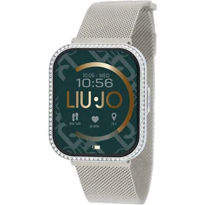 Smartwatch LIU JO LUXURY VOICE SLIM SWLJ097 Acier Inoxydable Mesh Touchscreen - Photo 1/1