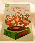 Vintage The Three Chipmunks Dell Comics quatre couleurs 1042 première apparition 1959