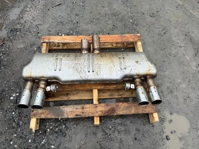 (PICKUP ONLY) 2010-2014 BMW E70 E71 X5M X6M S63 Exhaust Muffler Rear OEM Foto 1 de 4