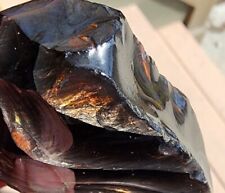 FIRE OBSIDIAN - High Quality - VERY RARE Rough From GLASS BUTTE OR. (78 grams) 