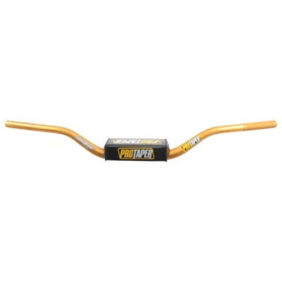 ProTaper Contour 1 1/8" Dirt Bike Handlebar CR High Bend Gold - Image 1 of 3