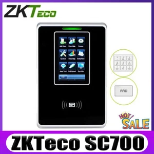 ZKTeco SC700 TCP/IP Zutrittskontrolle Stechuhr Anwesenheit Tür Eingangssystem - Bild 1 von 6