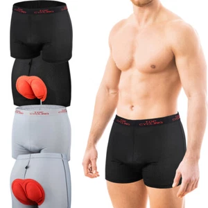 Men's 3D Gel Padded Cycling Riding Shorts Breathable Bicycle MTB Short Pants US - Picture 1 of 28