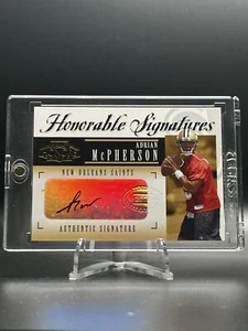Autógrafo Honorable 2005 Playoff Honors Adrian McPherson Florida State #005/150 - Imagen 1 de 8