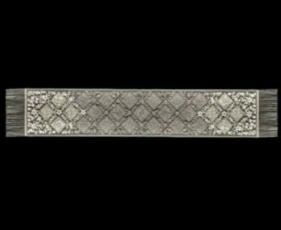 Lace Table Runner Chantilly 14" X 72" Ivory Dining Room Livingroom Bedroom - Image 1 of 3
