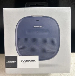 Bose SoundLink Micro Bluetooth Speaker Stone Blue 783342-0300 BRAND NEW SEALED - Picture 1 of 3