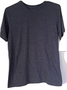 HURLEY Mens short sleeeve V neck t shirt small black logo Size Medium - Picture 1 of 5