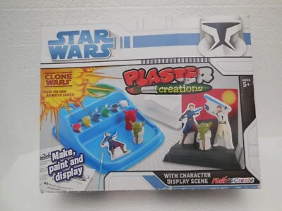 Star Wars ~ Clone Wars ~ Set de modelado de creaciones de yeso ~ estilo Foto 1 de 4