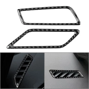 Dashboard Air Vent Outlet Trim Für Volkswagen Golf 8 MK8 2021-23 Schwarz LHD - Bild 1 von 7