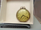 Vintage Antique Waltham Art Deco 12S Pocket watch  RUNS BUT  SHOULD BE SERVICED