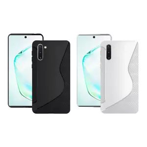 For Samsung Galaxy Note 10 Phone Case Silicone Gel Rubber S Line Mobile Cover - Picture 1 of 14