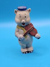 Walt Disney Pig Playing The Violin Figurine Made In Japan