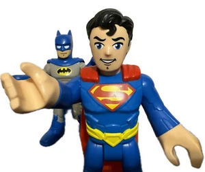 Fisher-Price Imaginext DC Super Friends Batman and Superman XL Figures, Set of 2 - Picture 1 of 16