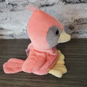 Vintage Precious Moments Tender Tails Red Cardinal Bird #471909 Plush Bean Bag - Picture 1 of 10