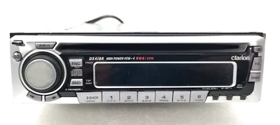 Autoradio Clarion dx418r cd player stereo hifi car audio vintage radio receiver - Immagine 1 di 4