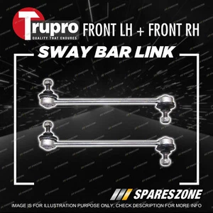 2 Pcs Trupro Front Sway Bar Links for Mitsubishi Pajero NM NP Wagon 4WD 00-06 - Picture 1 of 2