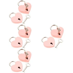 4 Pack Mini -Schloss Student -Vorhängeschloss Kleine Vorhängeschlösser - Bild 1 von 12