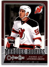 2008-09 O-Pee-Chee Pierre-Luc Letourneau-Leblond Rookie #770 New Jersey Devils