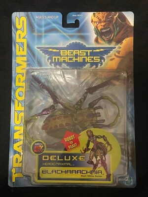Transformers Beast Machines Blacharachnia Deluxe 1999 Black Widow Spider  - Image 1 of 3
