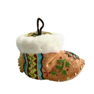 Vintage Friends of the Feather Enesco Moccasin Trinket Box 609714 - Picture 1 of 5