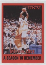 1990-91 UNLV Runnin' Rebels A Season To Remember Melvin Love #14